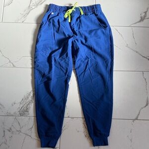 Figs Scrub Joggers - Royal Blue